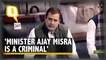 'MoS Ajay Misra Must Be Sacked, He is a Criminal': Rahul Gandhi Raises Lakhimpur Kheri in Lok Sabha