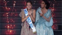 GALA VIDEO - Miss France 2021 – Amandine Petit et April Benayoum : ce qu'elles se sont dit à l'annonce de la gagnante