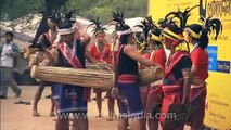 Tribal dance of the Garos