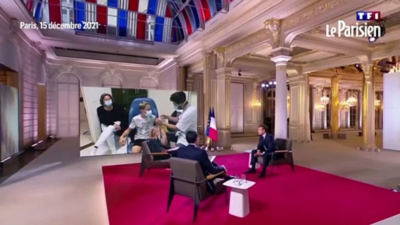 La vaccination des enfants "souhaitable" mais pas obligatoire, dit Macron