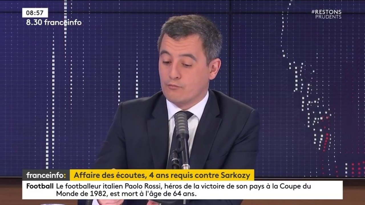 GALA VIDEO - Nicolas Sarkozy, "un homme honnête" : Gérald Darmanin au secours de son mentor