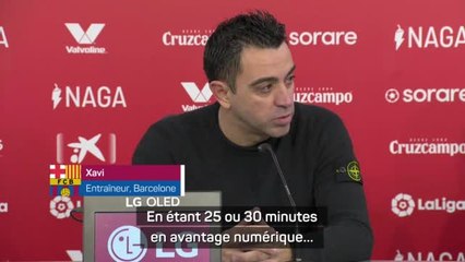 Barcelone - Xavi après le nul contre Séville : "Nous aurions dû gagner"