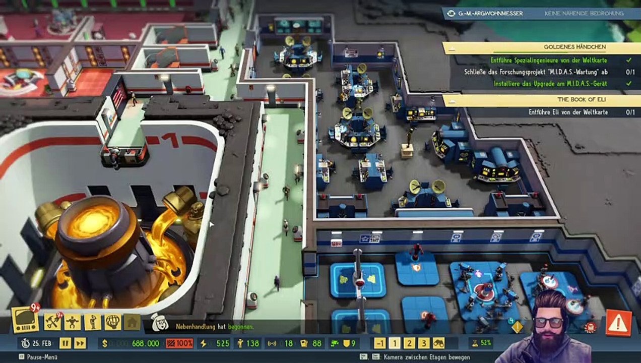 Evil Genius 2  Let's Play Folge #024 Wichtige Forschung vorantreiben!  [German/Deutsch]