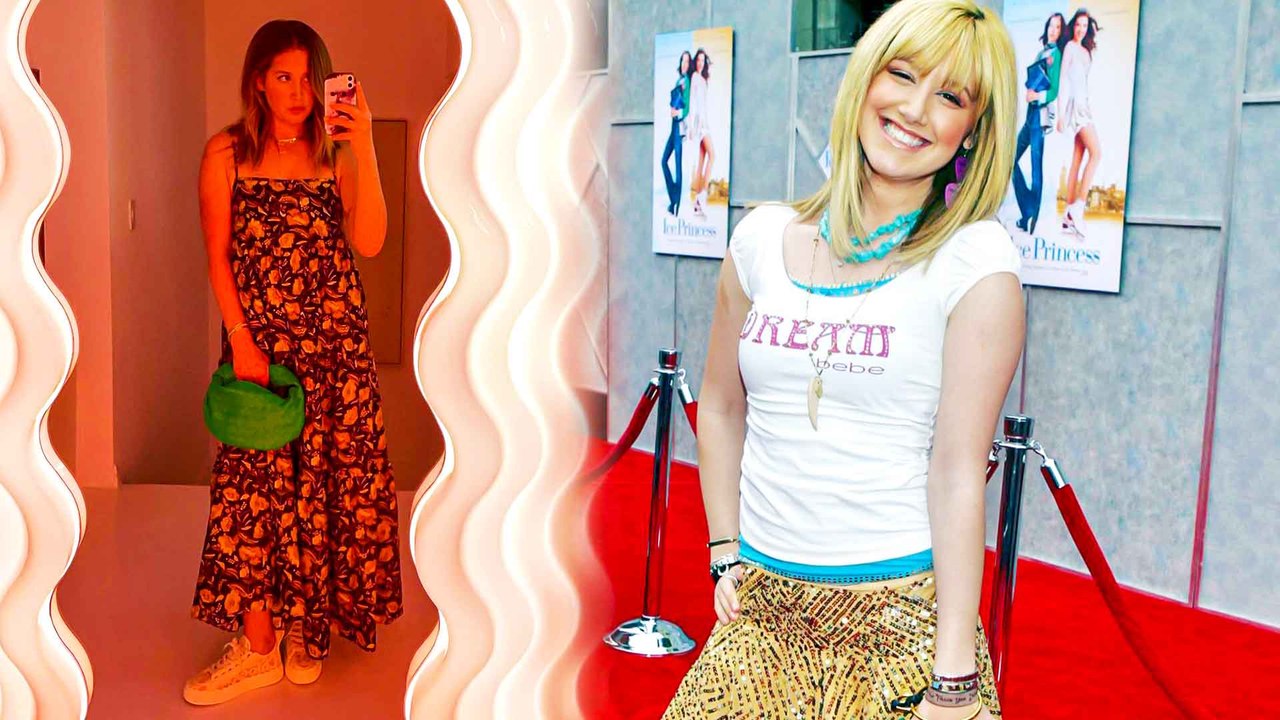High School Musical Actress Ashley Tisdale Roasts Her 2005 Red Carpet Style In A Funny Video