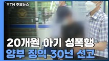 '20개월 아기 성폭행·학대 살해' 양부 징역 30년...시민단체 