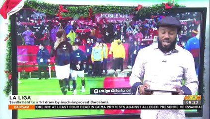 Badwam Sports News on Adom TV (22-12-21)