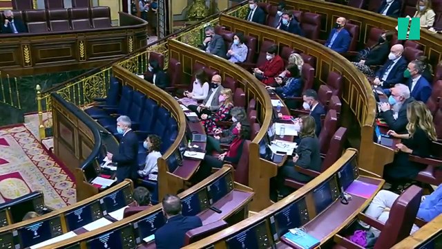 Grande-Marlaska, a Gil Lázaro (Vox): Le deseo en el 2022 todo lo mejor