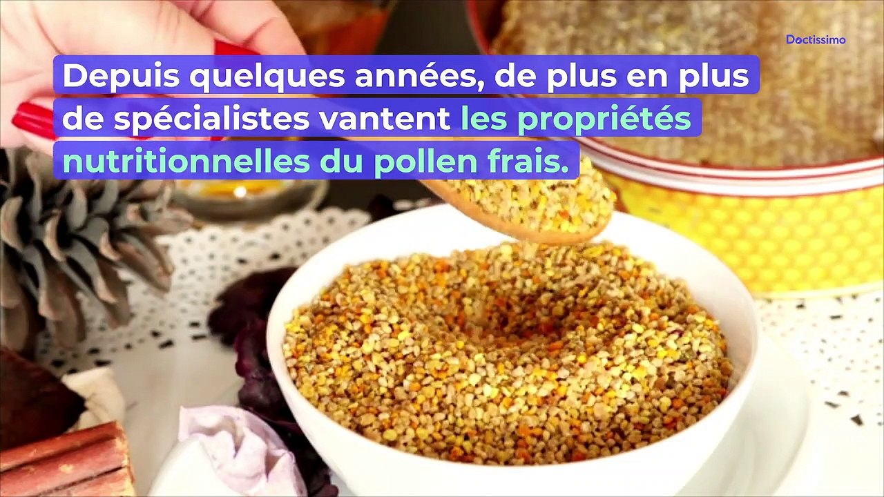 Pourquoi consommer du pollen frais ?