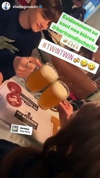 Elodie Gossuin et Bertrand Lacherie célèbrent les 14 ans de Jules et Rose, le 21 décembre 2021