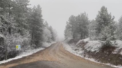 Yüksek kesimlerde kar etkisini sürdürüyor