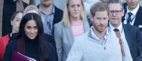 GALA VIDEO – Meghan Markle enceinte et radieuse : sa première apparition avec le prince Harry depuis l'annonce de sa grossesse