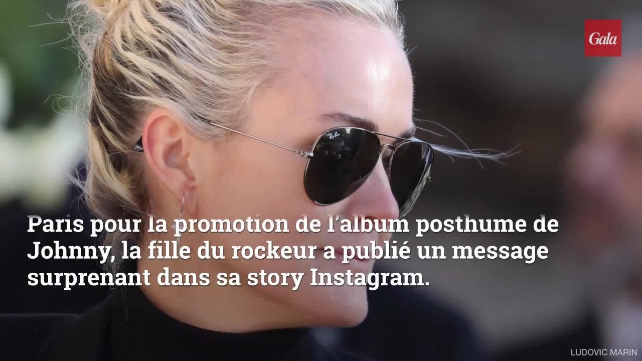 Laura Smet : alors que Laeticia vient d’arriver à Paris, son étrange message