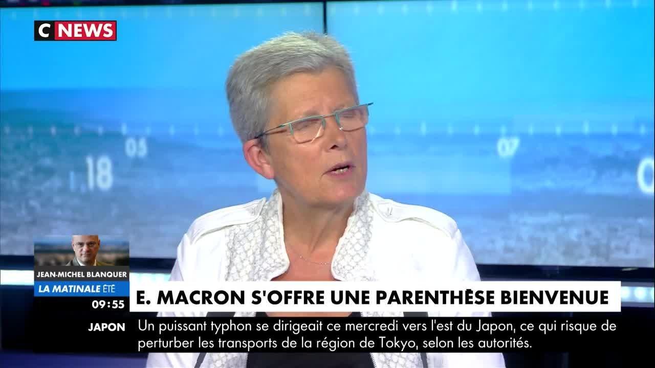GALA VIDEO - Emmanuel Macron "aime beaucoup les enfants", le président à son aise pour sa 1e sortie d'été