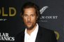 Which celebrity did Matthew McConaughey have a childhood crush on?