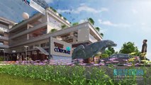 Corporate Park  3d architectural walkthrough created by Blueribbon 3d animation studio