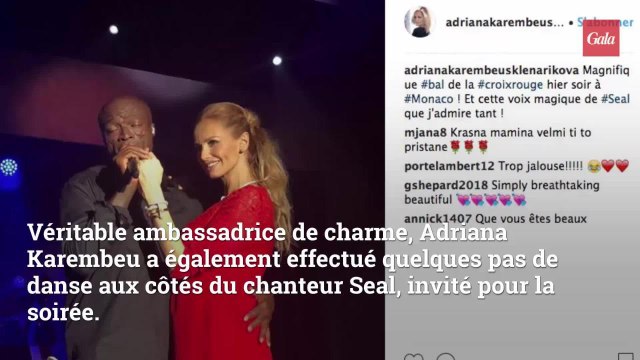 PHOTOS – Adriana Karembeu enceinte : sublime et éblouissante au Bal de la Croix Rouge à Monaco