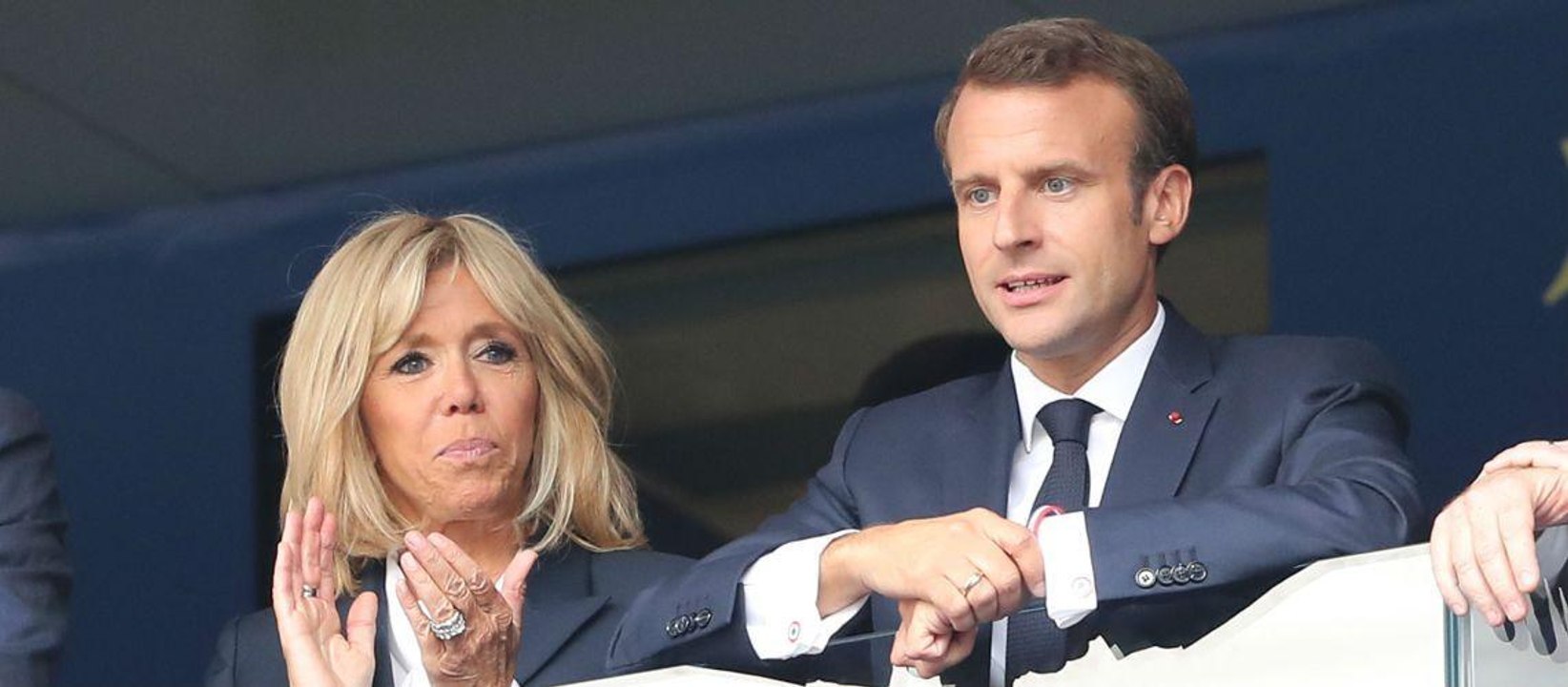 GALA VIDEO - Le geste très galant de l’émir du Qatar envers Brigitte Macron