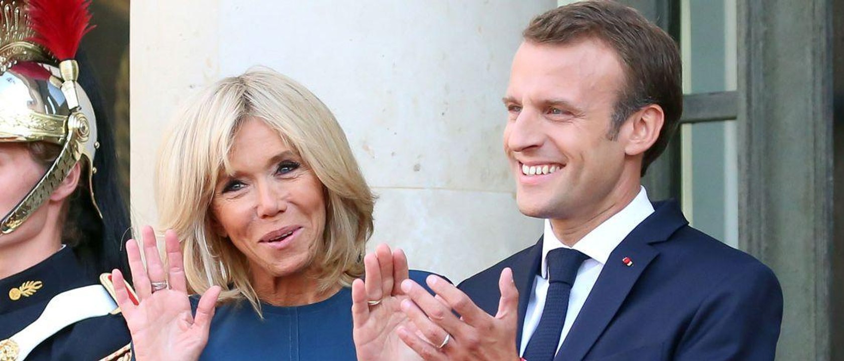 GALA VIDEO - Quand Emmanuel et Brigitte Macron invitent à l’Elysée, ils ne supportent pas qu’on leur pose un lapin