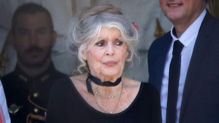 GALA VIDEO - La petite phrase inattendue d'Emmanuel Macron en accueillant Brigitte Bardot à l'Elysée