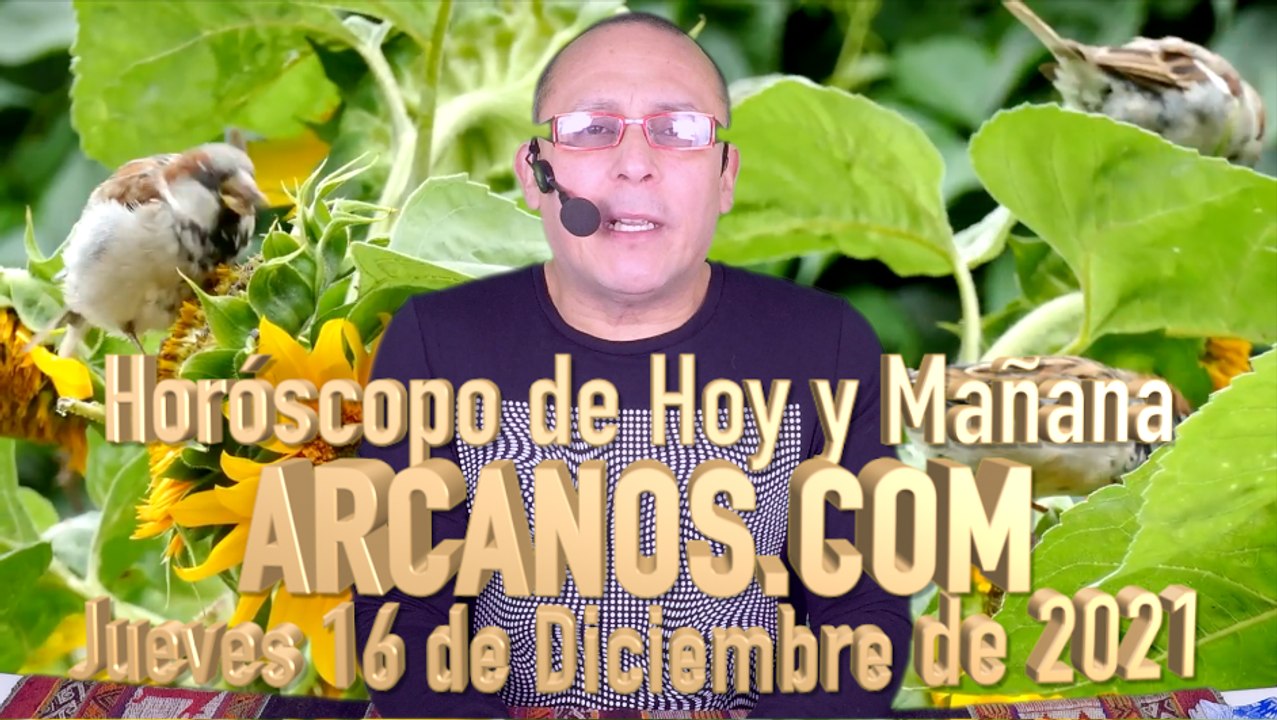 Horóscopo de Hoy y Mañana - ARCANOS.COM - Jueves 16 de Diciembre de 2021