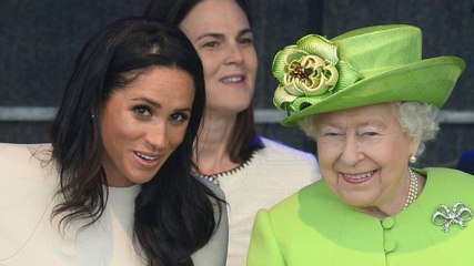 GALA VIDÉO - Le premier faux-pas de Meghan Markle face à la reine Elizabeth ? Ça ne se fait pas du tout…