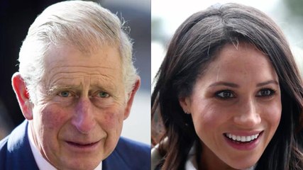 GALA VIDEO - Meghan Markle au bras du prince Charles