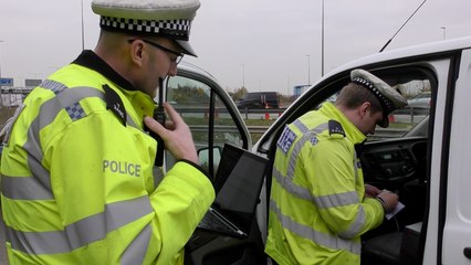 Motorists caught by police officers in Kent following major crackdown on driving offences