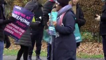 University of Kent staff join in national strikes