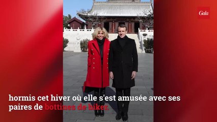 GALA VIDEO - Pourquoi Brigitte Macron porte-t-elle des talons ?