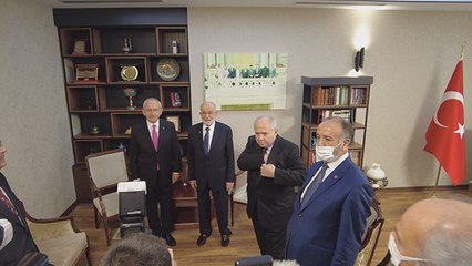 Kılıçdaroğlu'ndan Karamollaoğlu'nu ziyaret