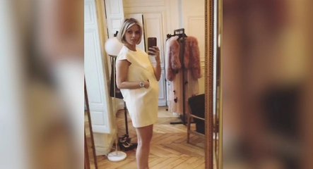 GALA VIDEO- Sylvie Tellier, une future maman très stylée à 5 mois de grossesse