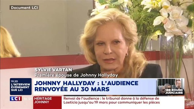 GALA VIDEO – Sylvie Vartan s'exprime sur les six testaments de Johnny Hallyday