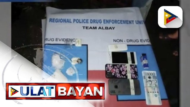 Higit P1.8M halaga ng iligal na droga, nasabat sa Albay; Apat na suspects, arestado
