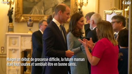 GALA VIDEO - Première apparition de Kate depuis l'annonce de sa troisieme grossesse