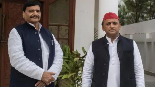 Akhilesh Yadav meets Shivpal Yadav ahead of elections