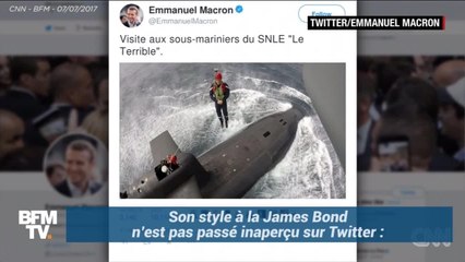 GALA VIDEO - Quand une présentatrice de CNN compare Emmanuel Macron à James Bond
