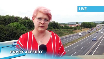 M20 drivers to get a 50mph speed limit