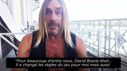 GALA VIDEO - Iggy Pop : "David Bowie a changé les règles du Rock and Roll"