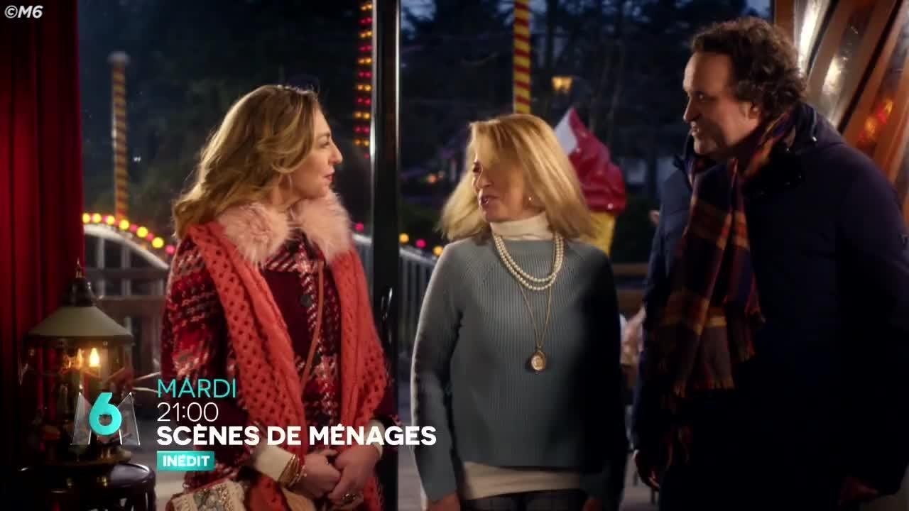 GALA VIDEO - Audrey et Alexan­dra Lamy réunies par un mariage dans "Scènes de ménages"