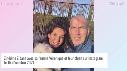 Zinedine Zidane : Selfie de l'amour avec Véronique et le petit dernier de la famille