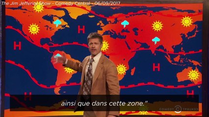 GALA VIDEO - Quand Brad Pitt présente la météo à la télévision américaine