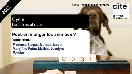 Peut-on manger les animaux ?