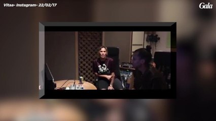 GALA VIDEO- Les premiers pas de Vitaa en studio avec Stromae