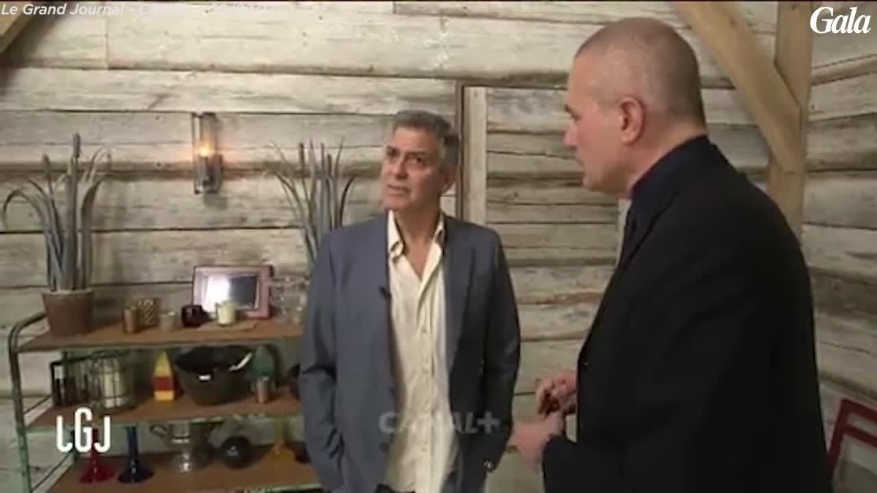 GALA VIDEO - La drôle de pub de George Clooney pour les César 2017