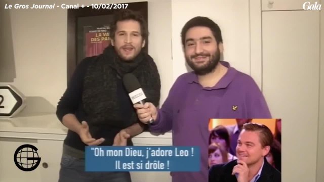 GALA VIDEO - Guillaume Canet demande en direct à Leonardo DiCaprio s'il a couché avec Marion Cotillard