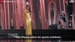 GALA VIDEO - Iris Mittenaere lors des épreuves préliminaires pour Miss Univers