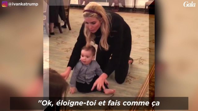 GALA VIDEO - Le fils d'Ivanka Trump marche à quatre pattes pour la première fois dans la Maison Blanche