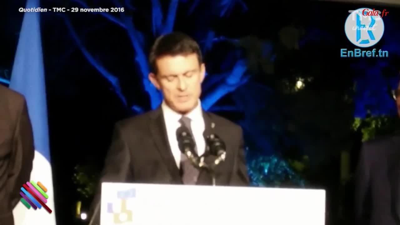 GALA VIDEO - Manuel Valls écorche le nom du président tunisien