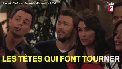 GALA VIDEO - Amour, Gloire & Beauté chante le générique en français pour Noël