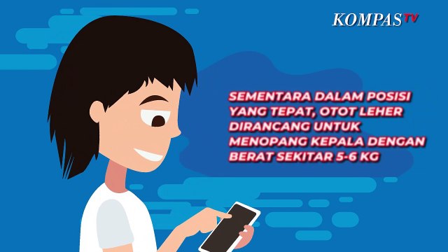 Leher Kaku Akibat Terlalu Lama Main HP, Bagaimana Mengatasinya?